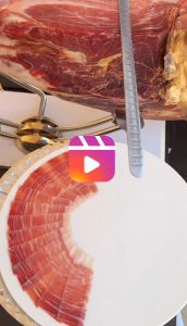 Corte Maza Jamones IX Concurso de Cortadores de Jamón de Monroyo