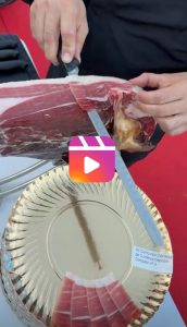 Limpieza Jamones XII Concurso de Cortadores de Jamón de Corteconcepción