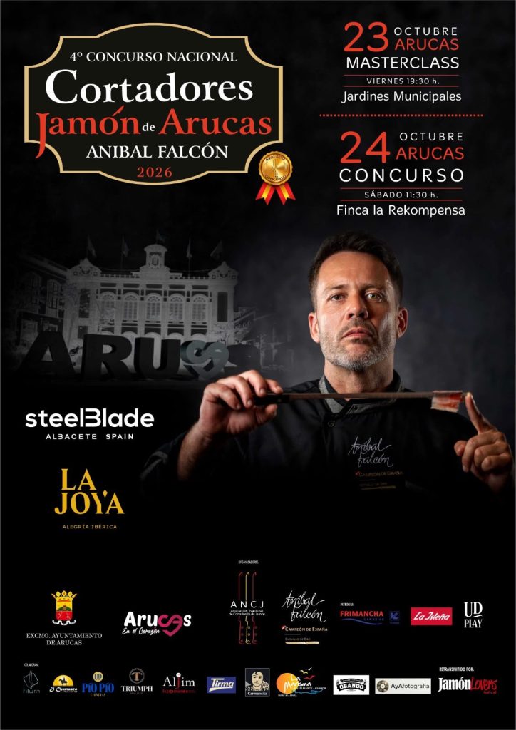 IV Concurso Nacional de Cortadores de Jamón de Arucas «Aníbal Falcón» 2026